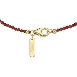 GIORGIO MARTELLO MILANO Collier mit Süßwasser-Perlen und Ziersteinen Gold/Silber
