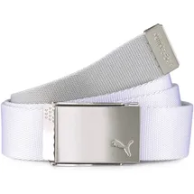 Puma Reversible Web Golf Gürtel Herren bright white