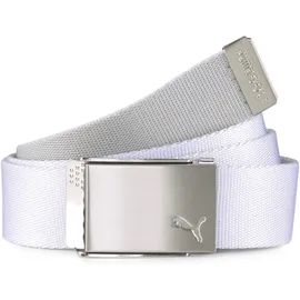 Puma Reversible Web Golf Gürtel Herren bright white