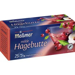 Meßmer Tee Milde Hagebuttenmischung 25ST 75G