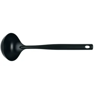 Brabantia Schöpflöffel, Schwarz, Metall, 40 cm, Kochen, Küchenhelfer, Abseihlöffel