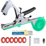 Pflanzenbindemaschine, Klebebandwerkzeug Für Gartenpflanzen, Bindegerät – Gartenbindegerät Mit Bändern, S-clips Und Ersatzklingen, Bindemaschine