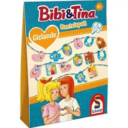 SCHMIDT SPIELE 46145 Bibi & Tina, Bastelspaß, Girlande