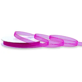 Creativery Geschenkband Chiffon unifarben 6 mm x 25 m