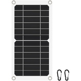 Jadeshay Tragbares Solarladegerät, 5V USB-Ausgang Solarpanel-Ladegerät Handy-Ladegerät for Outdoor-Camping, Wandern (Size : 20W)