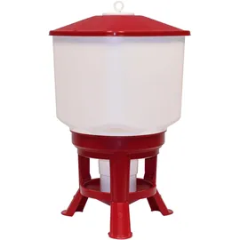 Kerbl Geflügeltränke Kubic 50 L rot/weiß