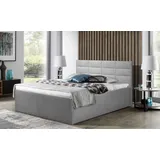Halmon Schlafkomfort Betten Athena 100 x 200 cm Grau