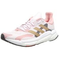 adidas Damen Solar Boost 4 Running Shoe, Almost Pink/Copper Metallic/Turbo, 38 2/3 EU - 38 2/3 EU