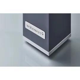 Wohnwert Beistelltisch Quatro Plus ¦ grau ¦ Maße (cm): B: 60 H: 46