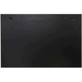 Stier Schreibtischplatte 180x80cm schwarz
