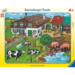 Ravensburger Puzzle »Tierfamilien. Puzzle mit 33 Teilen«, Puzzleteile