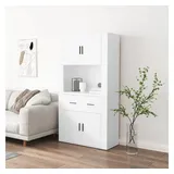 vidaXL Highboard Weiß Holzwerkstoff
