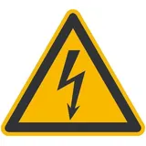 WOLK Warnschild Elektrische Spannung 20 x 20 cm