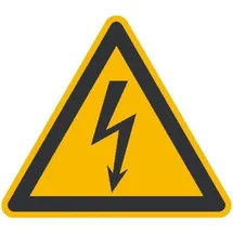 WOLK Warnschild Elektrische Spannung 20 x 20 cm