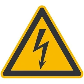 WOLK Warnschild Elektrische Spannung 20 x 20 cm