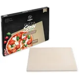 Moesta BBQ Pizzastein eckig 45 x 35 cm Cordierit beige