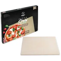 Moesta BBQ Pizzastein eckig 45 x 35 cm Cordierit beige