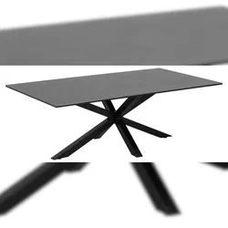 Helium Couchtisch schwarz.