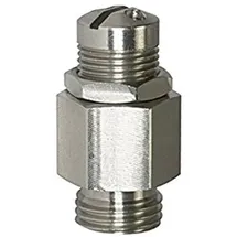 Riegler Mini-Abblasventil Edelstahl, G 1/8, Ansprechdruck 10,0 - 18,0 bar