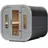 Design Saunahaus Luago 2x2 Art 1 hellgrau Typ 2 mit 2 frontseitigen Fenstern Komplett montiert