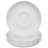 SELTMANN WEIDEN 6er Set Teeuntertassen ø 13 cm in weiß | Gr.: onesize