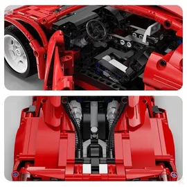CADA Red Devil Super Sport Car Bausatz 128-tlg. C61049W