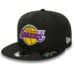 NEW ERA LA Lakers Repreve 9FIFTY Snapback Cap - Black - SM