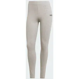 adidas Essentials Linear Cotton Leggings Medium Grey Heather / Black 2XS