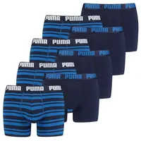 Puma Boxershorts HERITAGE STRIPE BOXER 8er Pack in 056 - blue | Gr.: L