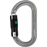 Petzl OK Ball-Lock Karabinerhaken Grau
