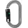 Petzl OK Ball-Lock Karabinerhaken Grau