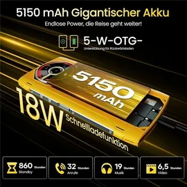 lagenio Panther 2 Pro 8 GB RAM 256 GB Beige