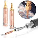 STAHLWERK 2 x Punktschweißelektrode M4 Bolzen Ausbeulspotter Smart Repair