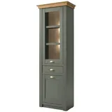 IMV Vitrine ¦ grün ¦ Maße (cm): B: 68 H: 207 T: 45.0