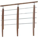 Minka Brüstungsgeländer 1 m Edelstahl/Holz