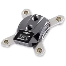 Aqua Computer cuplex kryos NEXT mit Vision LGA 1700 - PVD/.925er, Silber,