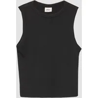 s.Oliver Verkürztes Slim-Fit-Top mit Rippstruktur - 158/164