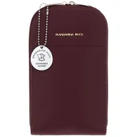 Mandarina Duck Handytasche Mellow Leather Phone Crossbody Bag Windsor Wine