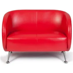 hjh OFFICE Lounge Sofa ST. LUCIA Kunstleder mit Armlehnen