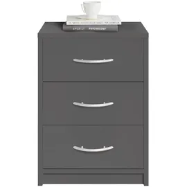 SchlafKONTOR Nachttisch »Pepe«, mit 3 Schubladen, 38.5x54x28.2 cm Schlafzimmer, Nachttische