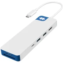 Hyper HyperDrive Flex 8 USB-C Hub weiß/blau