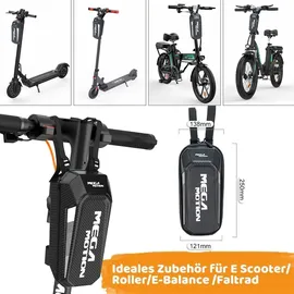 Mega Motion Elektroscooter E-Scooter mit Straßenzulassung ABE 8.5 Zoll Elektroroller mit 400W, APP, 20KM/H, 7,8AH 15KG Gewicht, faltbar, Duales Brems, Zwei Stoßdämpfer, Geeignet für Erwachsene