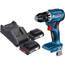 Bosch GSR 18V-45 Professional inkl. 2 x 2,0 Ah + Ladegerät