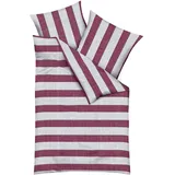 Traumschlaf College Gestreift Rot 240 x 220 cm + 2 x 80 x 80 cm