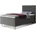 Boxspringbett 120 Grau/Gold