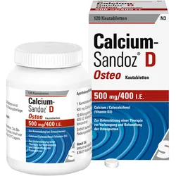 Calcium Sandoz D Osteo Kautabletten