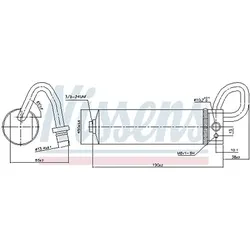 Nissens Trockner, Klimaanlage [Hersteller-Nr. 95496] für Nissan