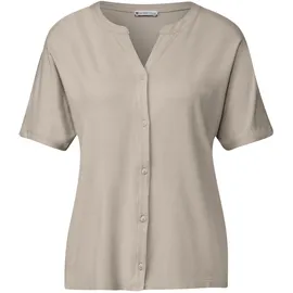 STREET ONE Damen Shirt im Tunika-Look Beige 38
