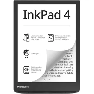 PocketBook InkPad 4 32 GB Stardust Silver (DACH-Version)