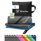 NirvanaShape Mikrofaser Handtuch, Microfaser Handtücher als Badetuch, Reisehandtuch, Strandhandtuch, Sporthandtuch für Fitness, Strand, L 140 x 70 cm